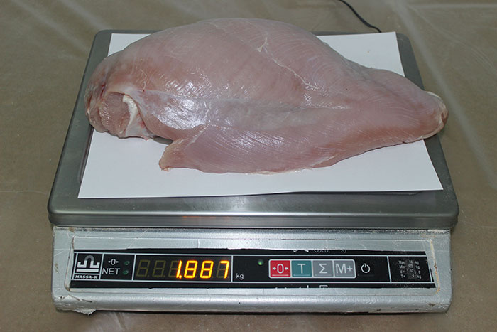 Turkey skinless boneless breasts 3